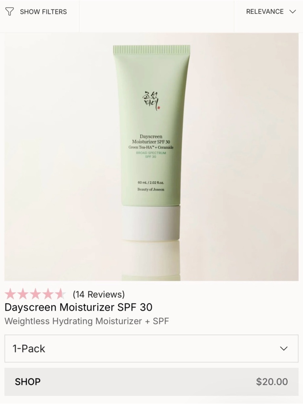 Beauty of JOSEON Travel Size - Picture 5 of 7
